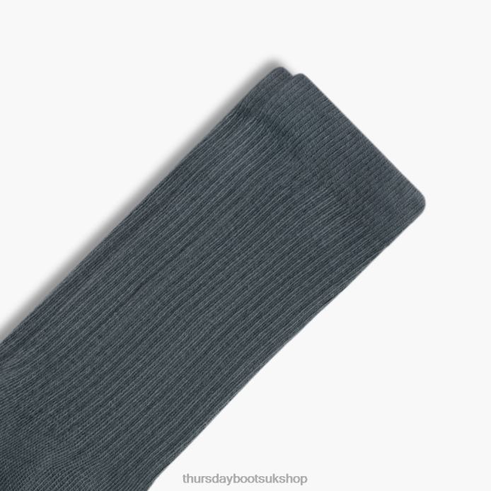 Thursday Boots Sodello Classic Crew Sock Women NB8X528 Accessories Grey